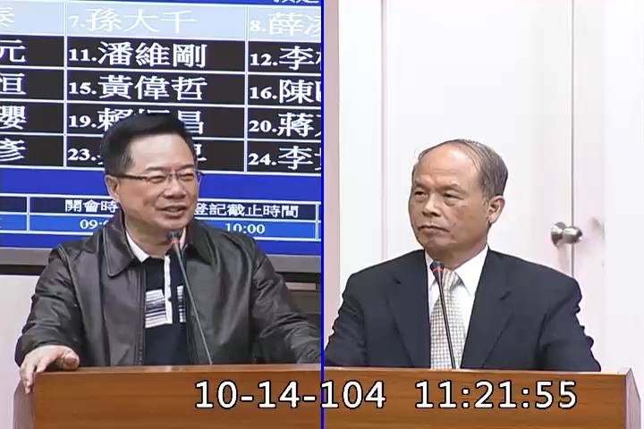 第8屆 第8會期 主辦單位：財政委員會