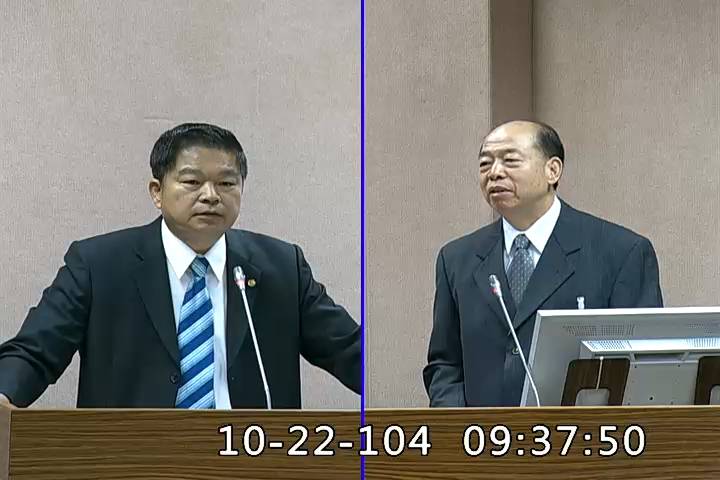 第8屆 第8會期 主辦單位：外交及國防委員會