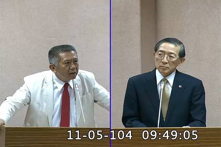 第8屆 第8會期 主辦單位：外交及國防委員會
