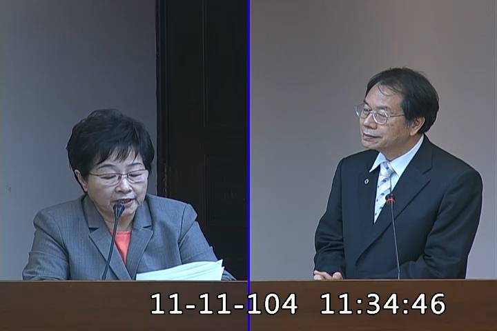 第8屆 第8會期 主辦單位：社會福利及衛生環境委員會
