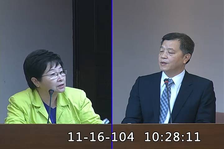 第8屆 第8會期 主辦單位：社會福利及衛生環境委員會