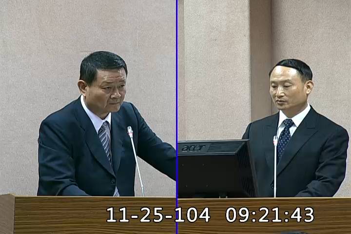 第8屆 第8會期 主辦單位：外交及國防委員會