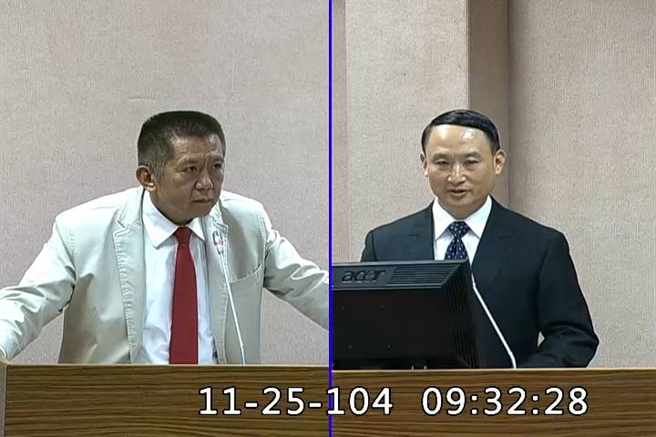 第8屆 第8會期 主辦單位：外交及國防委員會