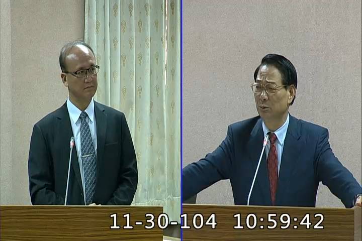 第8屆 第8會期 主辦單位：司法及法制委員會