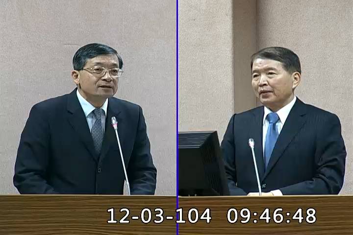 第8屆 第8會期 主辦單位：外交及國防委員會