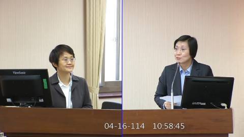 2025-04-16 09:00 第11屆 第3會期 主辦單位：內政委員會 徐欣瑩委員質詢封面