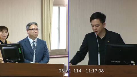 2025-05-01 09:00 第11屆 第3會期 主辦單位：內政委員會 牛煦庭委員質詢封面
