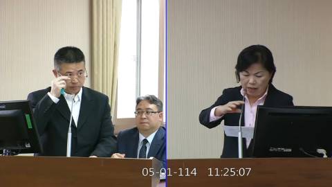 2025-05-01 09:00 第11屆 第3會期 主辦單位：內政委員會 楊瓊瓔委員質詢封面