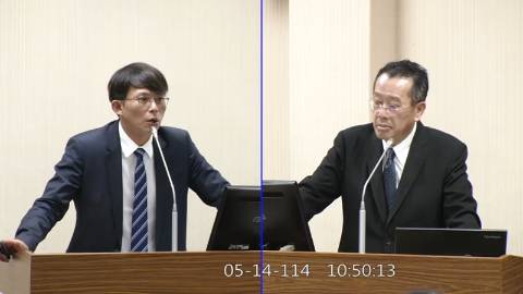 2025-05-14 09:00 第11屆 第3會期 主辦單位：外交及國防委員會 黃國昌委員質詢封面