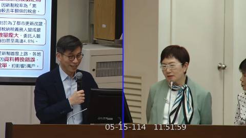 第11屆 第3會期 主辦單位：財政委員會