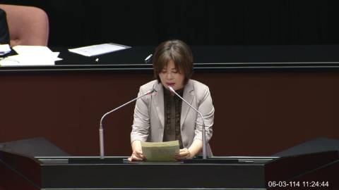 2025-06-03 09:00 第11屆 第3會期 主辦單位：院會 賴惠員委員質詢封面