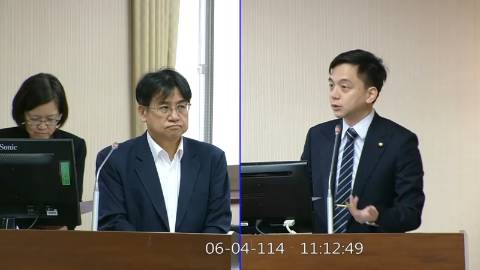 2025-06-04 09:00 第11屆 第3會期 主辦單位：內政委員會 牛煦庭委員質詢封面