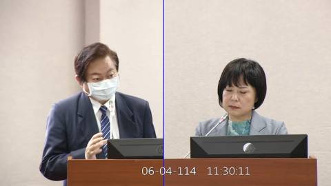 2025-06-04 09:00 第11屆 第3會期 主辦單位：司法及法制委員會 林月琴委員質詢封面