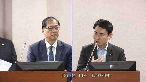 2025-06-04 09:00 第11屆 第3會期 主辦單位：司法及法制委員會 陳冠廷委員質詢封面