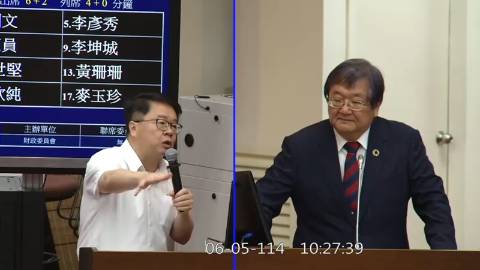 第11屆 第3會期 主辦單位：財政委員會
