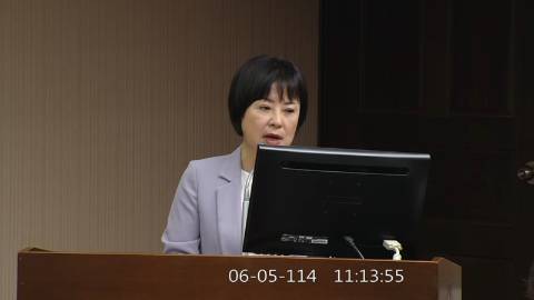 2025-06-05 09:00 第11屆 第3會期 主辦單位：社會福利及衛生環境委員會 林月琴委員質詢封面