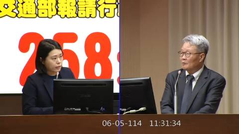 2025-06-05 09:00 第11屆 第3會期 主辦單位：交通委員會 邱若華委員質詢封面