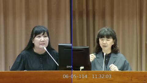 2025-06-05 09:00 第11屆 第3會期 主辦單位：教育及文化委員會 伍麗華Saidhai Tahovecahe委員質詢封面