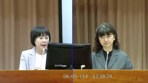 2025-06-05 09:00 第11屆 第3會期 主辦單位：教育及文化委員會 林月琴委員質詢封面