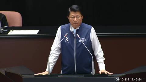 2025-06-10 09:00 第11屆 第3會期 主辦單位：院會 謝龍介委員質詢封面