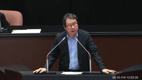 2025-06-10 09:00 第11屆 第3會期 主辦單位：院會 沈發惠委員質詢封面