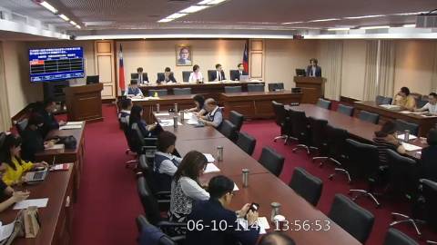 2025-06-10 12:00 第11屆 第3會期 主辦單位：程序委員會 沈伯洋委員質詢封面