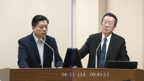 2025-06-11 09:00 第11屆 第3會期 主辦單位：外交及國防委員會 陳俊宇委員質詢封面