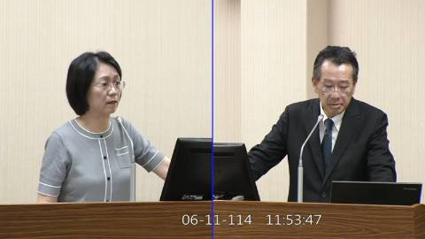 2025-06-11 09:00 第11屆 第3會期 主辦單位：外交及國防委員會 翁曉玲委員質詢封面
