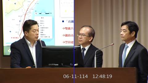 2025-06-11 09:00 第11屆 第3會期 主辦單位：交通委員會 陳俊宇委員質詢封面