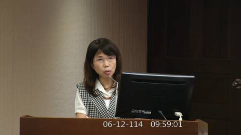2025-06-12 09:00 第11屆 第3會期 主辦單位：社會福利及衛生環境委員會 陳昭姿委員質詢封面