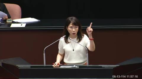 2025-06-13 09:00 第11屆 第3會期 主辦單位：院會 陳昭姿委員質詢封面
