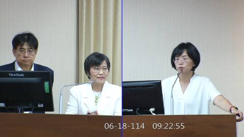 2025-06-18 09:00 第11屆 第3會期 主辦單位：內政委員會 蘇巧慧委員質詢封面