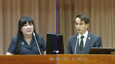 2025-06-18 09:00 第11屆 第3會期 主辦單位：教育及文化委員會 伍麗華Saidhai Tahovecahe委員質詢封面