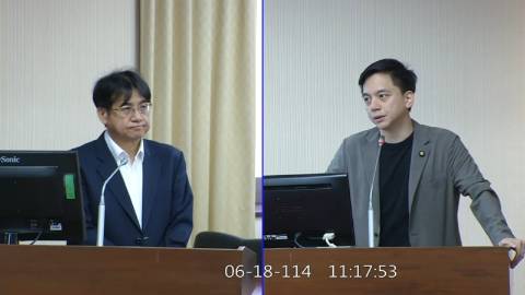 2025-06-18 09:00 第11屆 第3會期 主辦單位：內政委員會 牛煦庭委員質詢封面
