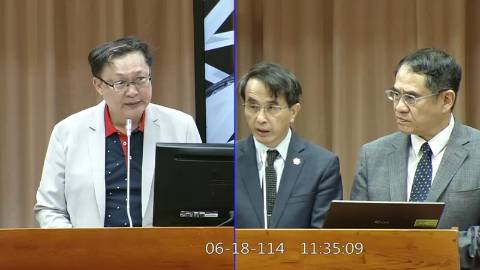 2025-06-18 09:00 第11屆 第3會期 主辦單位：教育及文化委員會 徐富癸委員質詢封面