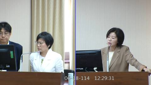 2025-06-18 09:00 第11屆 第3會期 主辦單位：內政委員會 王育敏委員質詢封面