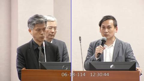 2025-06-18 09:00 第11屆 第3會期 主辦單位：司法及法制委員會 葉元之委員質詢封面