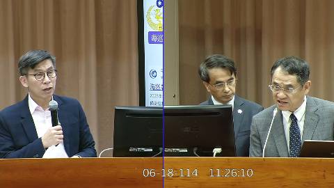 2025-06-18 09:00 第11屆 第3會期 主辦單位：教育及文化委員會 鍾佳濱委員質詢封面