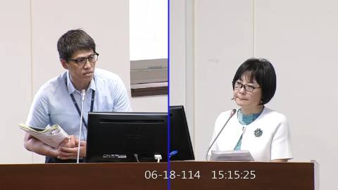 2025-06-18 09:00 第11屆 第3會期 主辦單位：經濟委員會 林月琴委員質詢封面