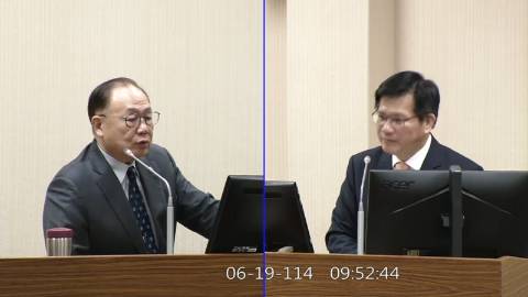 2025-06-19 09:00 第11屆 第3會期 主辦單位：外交及國防委員會 陳永康委員質詢封面