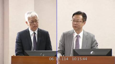 2025-06-19 09:00 第11屆 第3會期 主辦單位：司法及法制委員會 張宏陸委員質詢封面