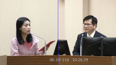 2025-06-19 09:00 第11屆 第3會期 主辦單位：外交及國防委員會 徐巧芯委員質詢封面