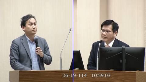 2025-06-19 09:00 第11屆 第3會期 主辦單位：外交及國防委員會 葉元之委員質詢封面