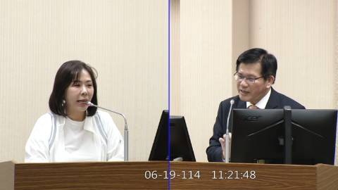 2025-06-19 09:00 第11屆 第3會期 主辦單位：外交及國防委員會 李彥秀委員質詢封面