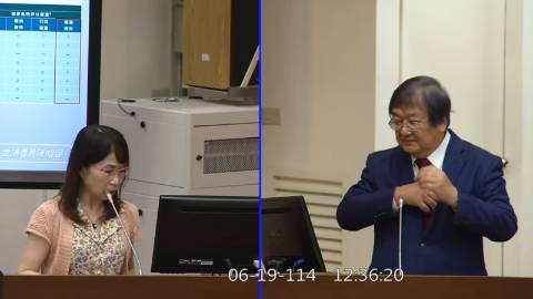 2025-06-19 09:00 第11屆 第3會期 主辦單位：財政委員會 陳昭姿委員質詢封面