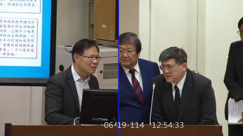 2025-06-19 09:00 第11屆 第3會期 主辦單位：財政委員會 張啓楷委員質詢封面