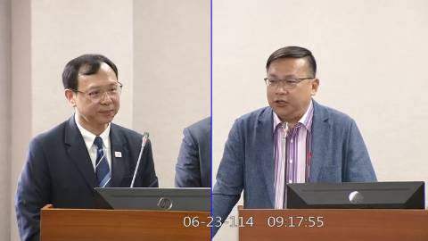 2025-06-23 09:00 第11屆 第3會期 主辦單位：司法及法制委員會 王義川委員質詢封面