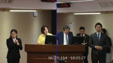2025-06-23 09:00 第11屆 第3會期 主辦單位：社會福利及衛生環境委員會 王育敏委員質詢封面