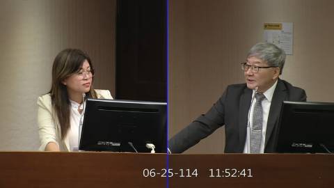 2025-06-25 09:00 第11屆 第3會期 主辦單位：社會福利及衛生環境委員會 麥玉珍委員質詢封面