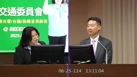 2025-06-25 09:00 第11屆 第3會期 主辦單位：交通委員會 王美惠委員質詢封面